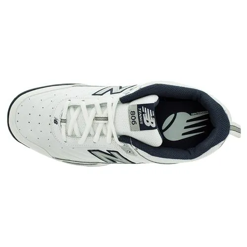 Men`s MC806 4E Width Tennis Shoes White