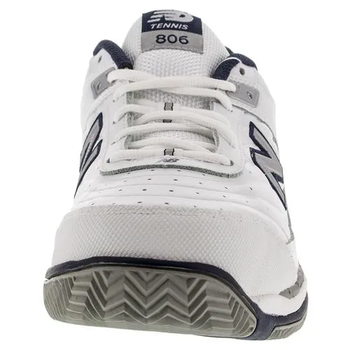 Men`s MC806 4E Width Tennis Shoes White