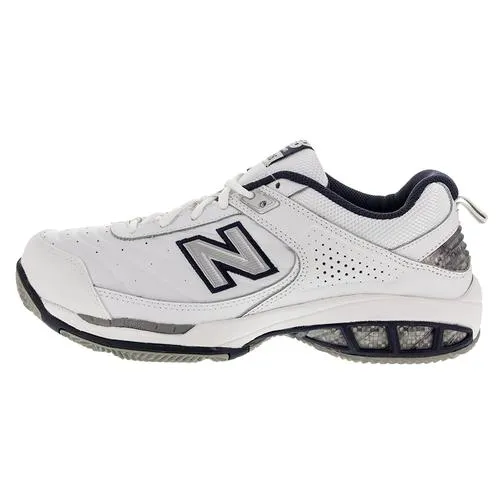 Men`s MC806 4E Width Tennis Shoes White