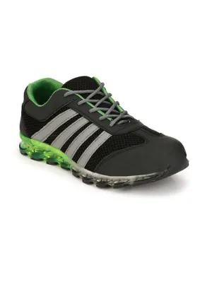 Men's Multicoloured Striped Mesh Sports Shoes