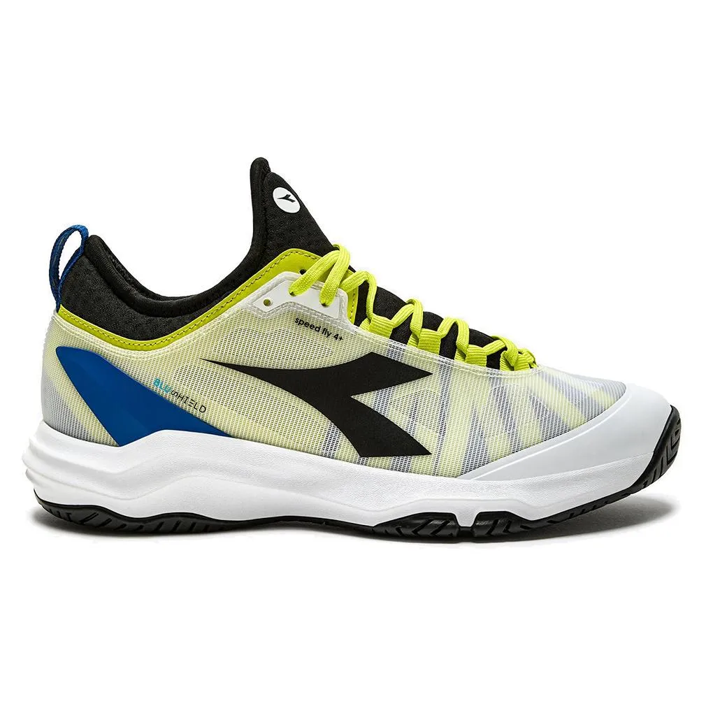 Men's Speed Blushield Fly 4 AG White and Evening Primrose