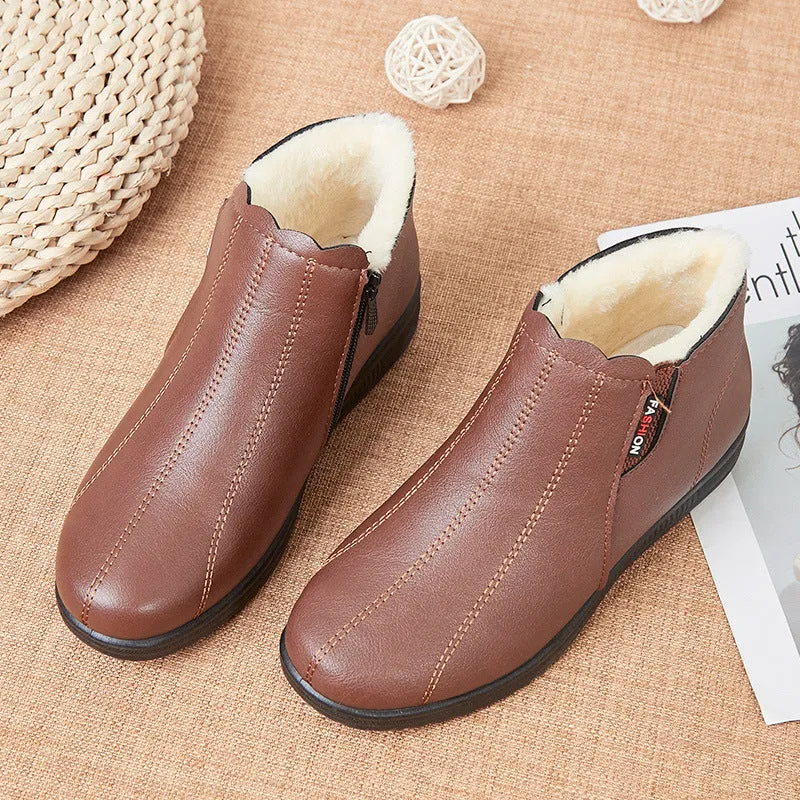 Nanccy Soft Sole Warm And Fashionable Short Boots