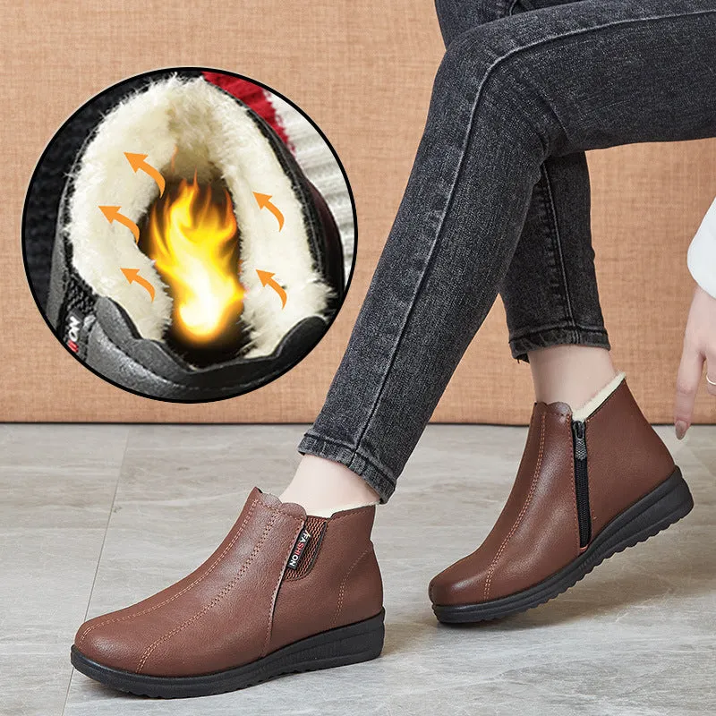 Nanccy Soft Sole Warm And Fashionable Short Boots
