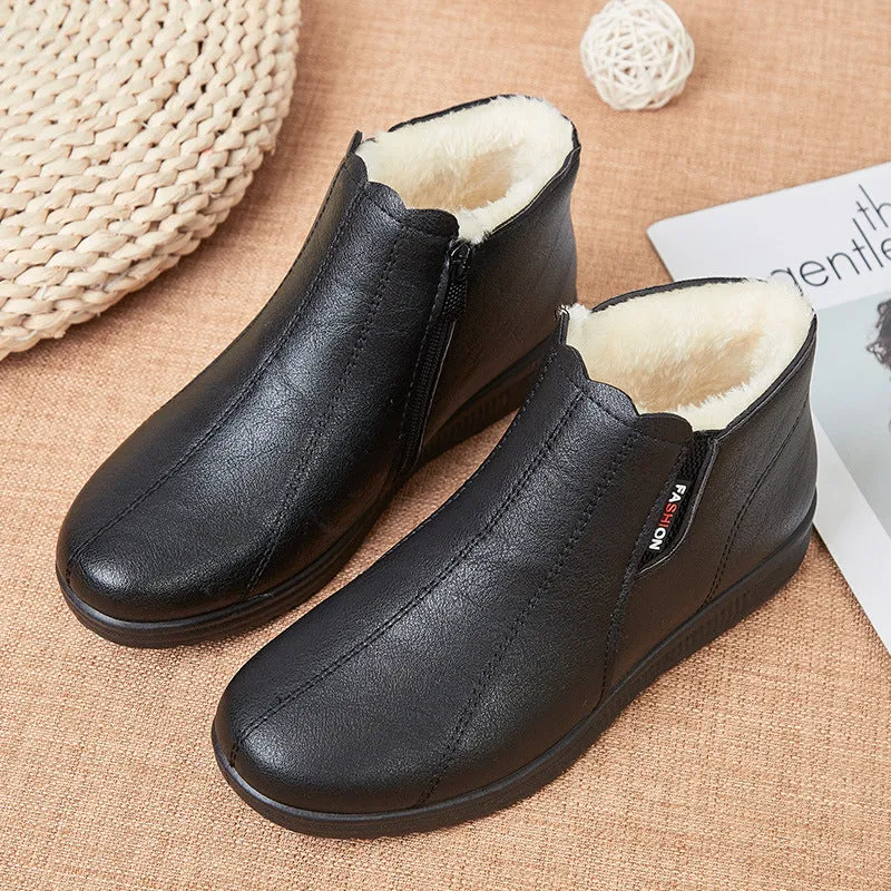 Nanccy Soft Sole Warm And Fashionable Short Boots