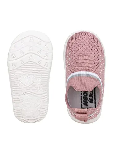NEOBABY Chu Chu Sound Musical Shoes for Baby Kids Boys & Girls (3 Months to 24 Months) Pink