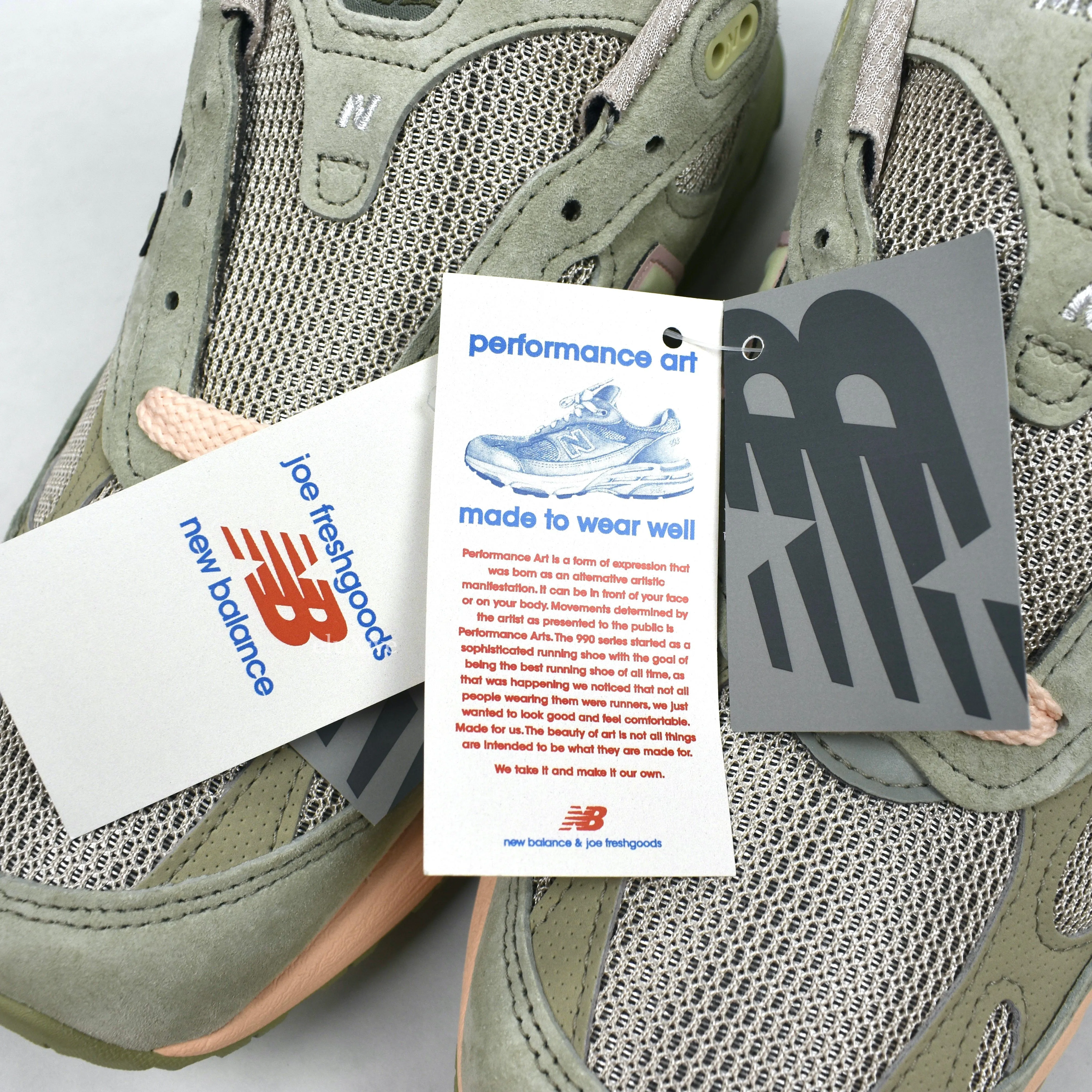 New Balance x Joe Fresh Goods - 993 'Performance Art' (Sage Green)