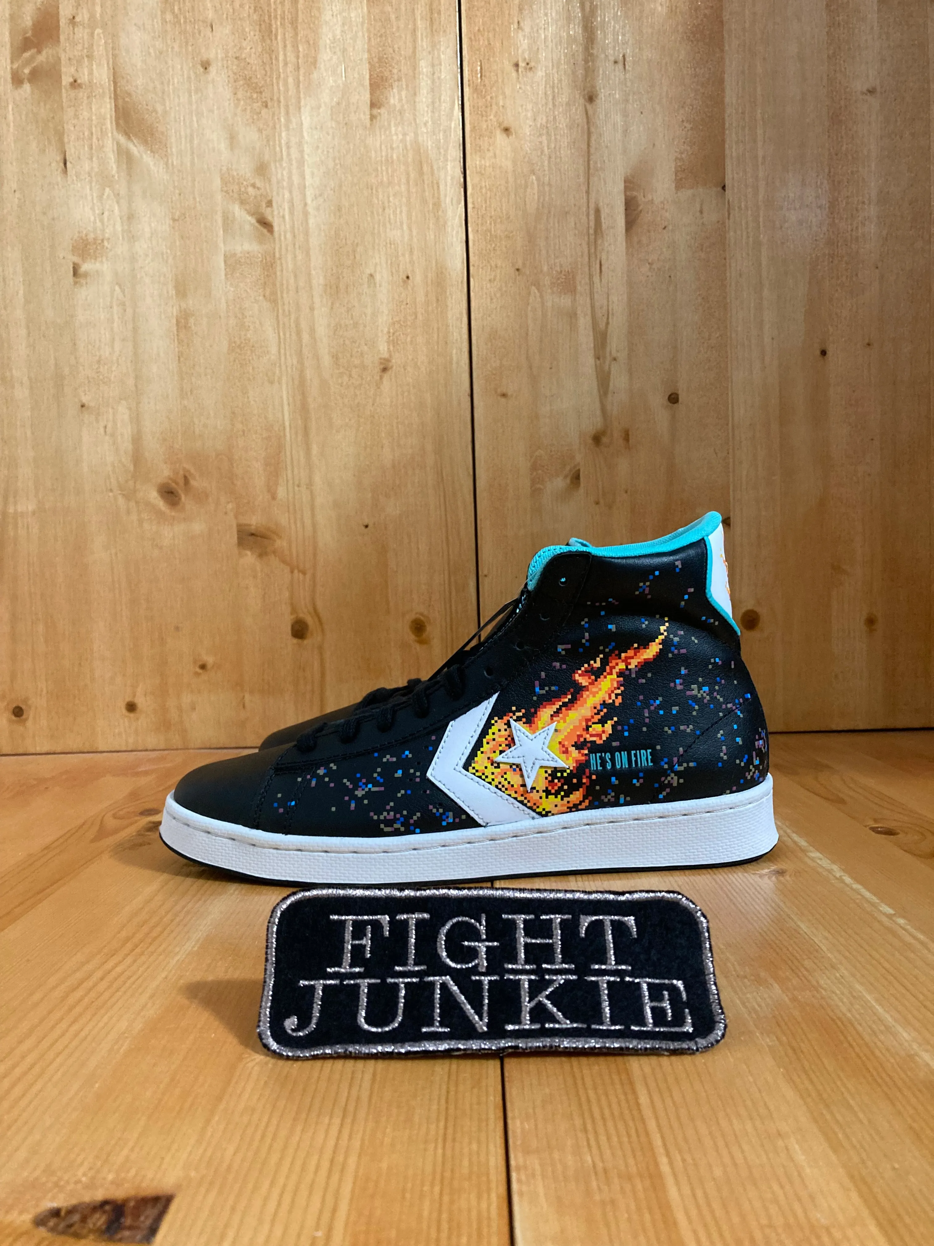 NEW! CONVERSE PRO LEATHER HI NBA JAM Men's Size 9 Hgh Top Shoes Sneakers Multi 171313C