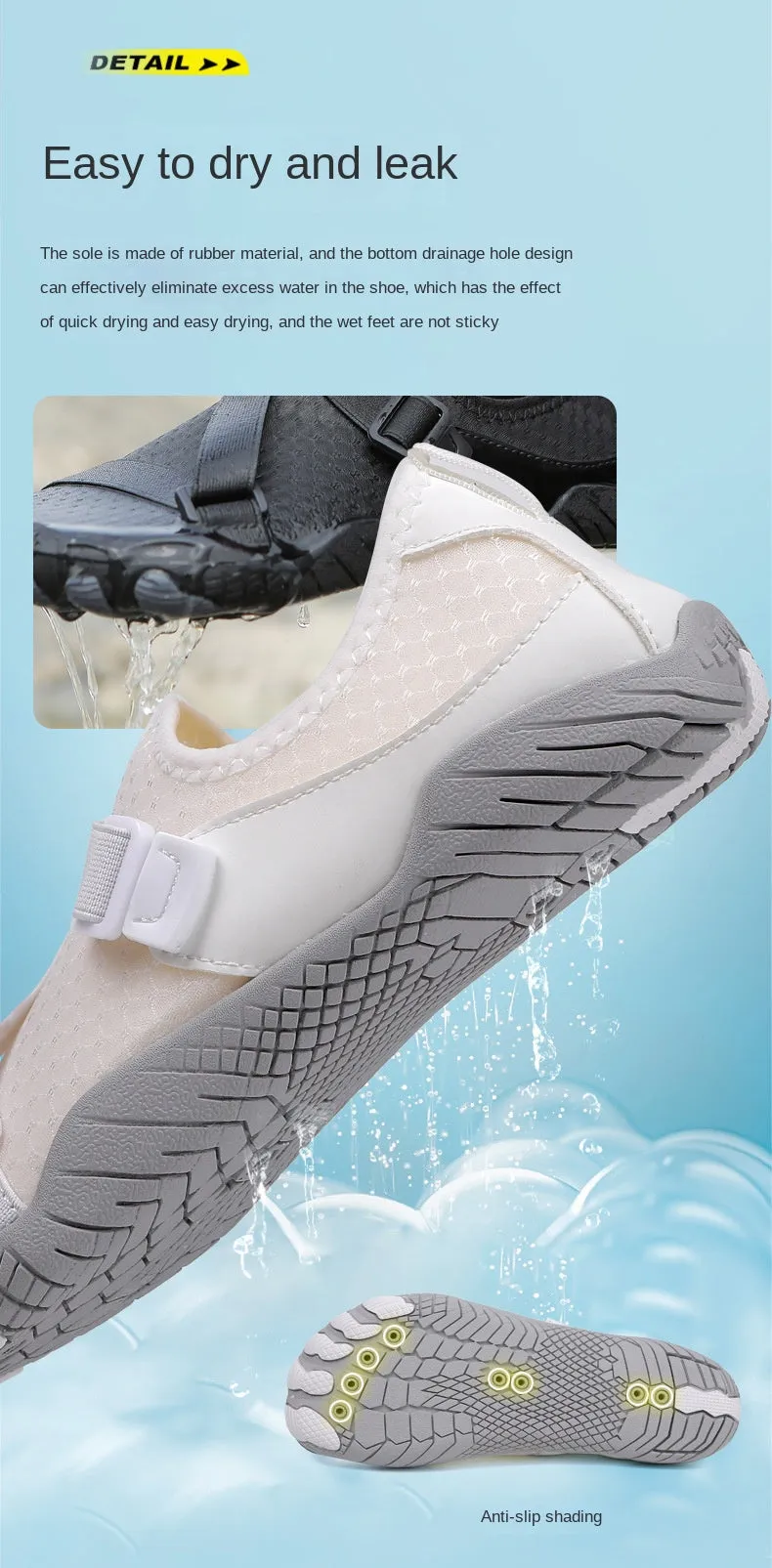 Non-Slip Quick-Dry Beach Shoes