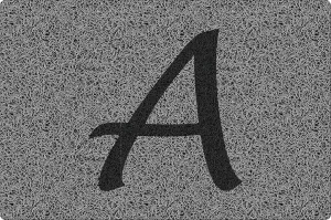 Personalised Monogrammed Initial Letter Doormat 60 x 40cm