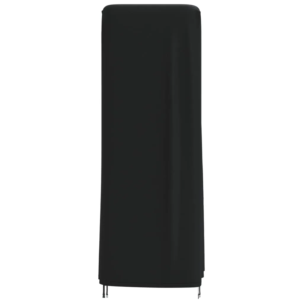 Ping Pong Table Cover Black 165x70x185 cm 420D Oxford