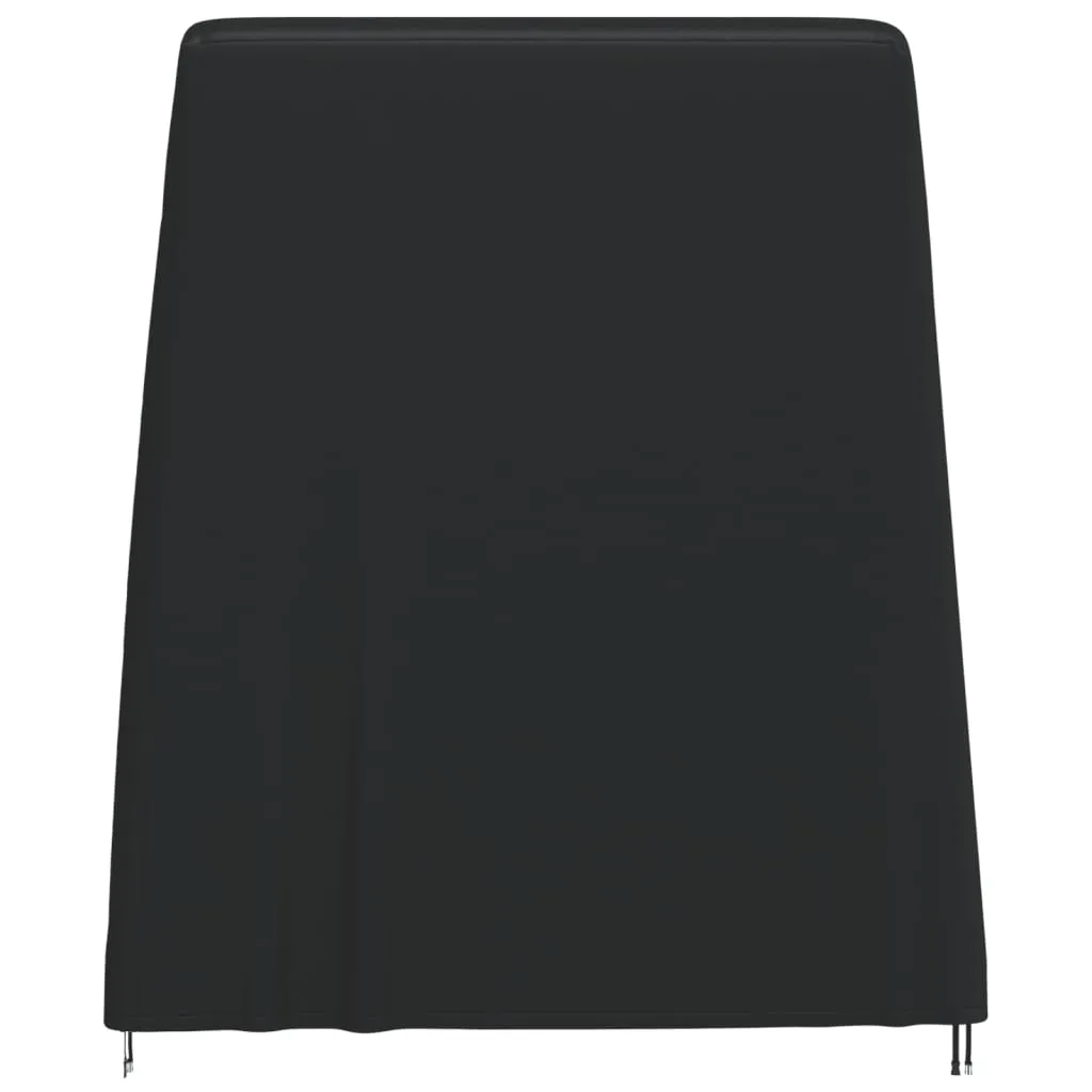 Ping Pong Table Cover Black 165x70x185 cm 420D Oxford
