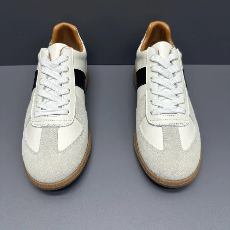 Retro Low-Top White Fashion Sneakers Casual Couple Shoes Shoes
