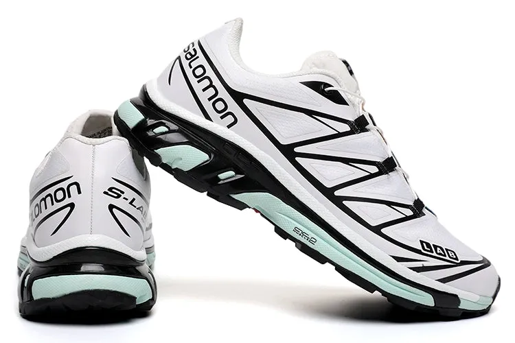 Salomon XT6 ADVANCED Light Running Trainers Black & White