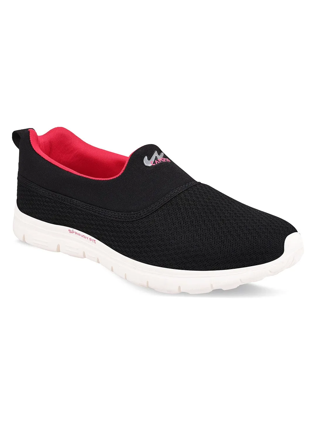 SILICO Black Women's Slip-ons