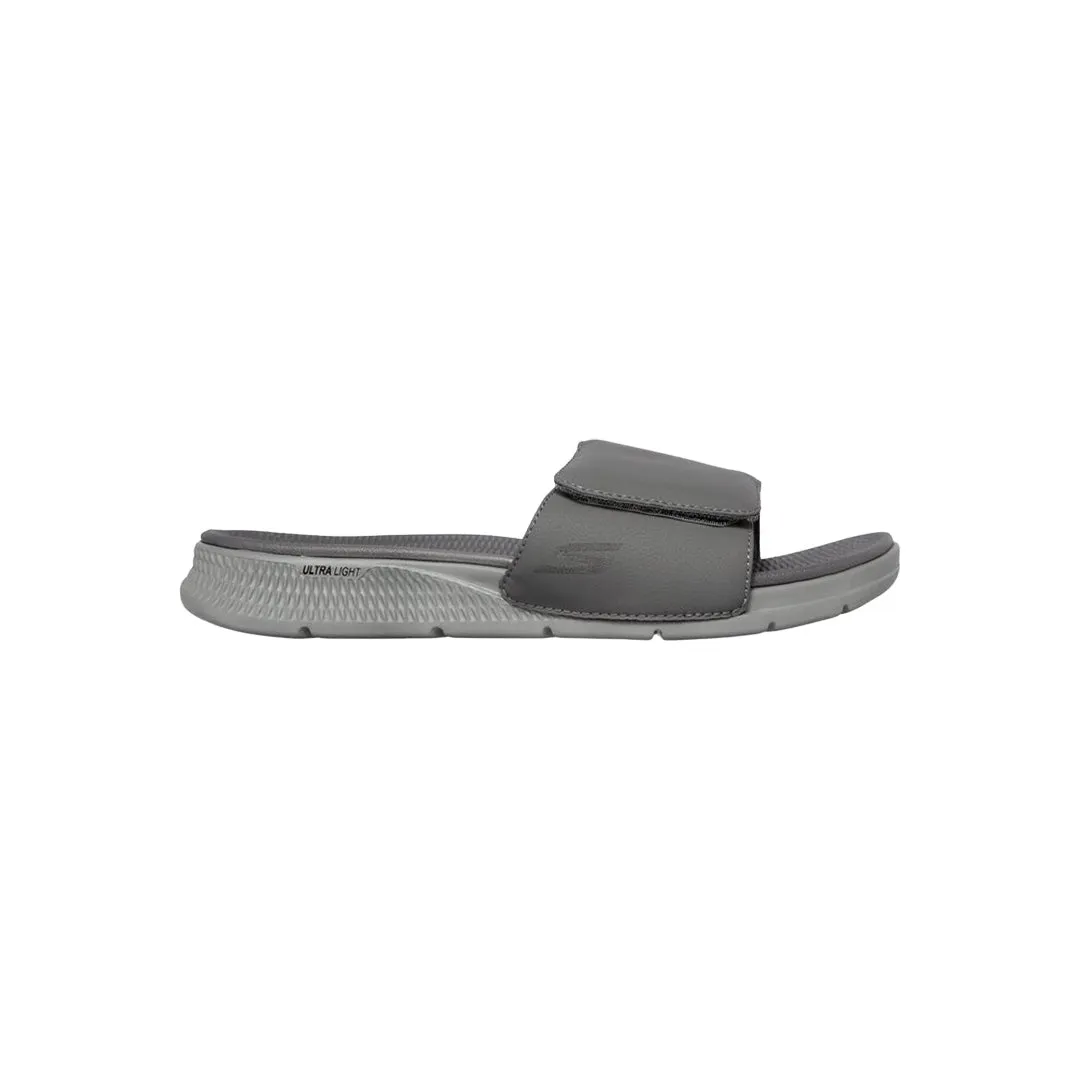 Skechers Go Consistent Sandal Mens Slipper Charcoal 229033-CHAR