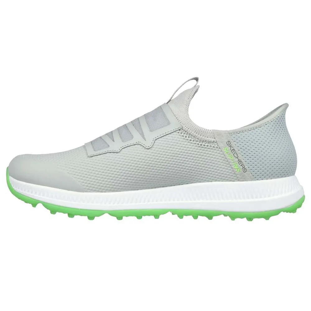 Skechers Go Golf Elite 5 Slip In BOA Golf Shoes in Grey/Lime - 214066   FREE SHOE BAG!