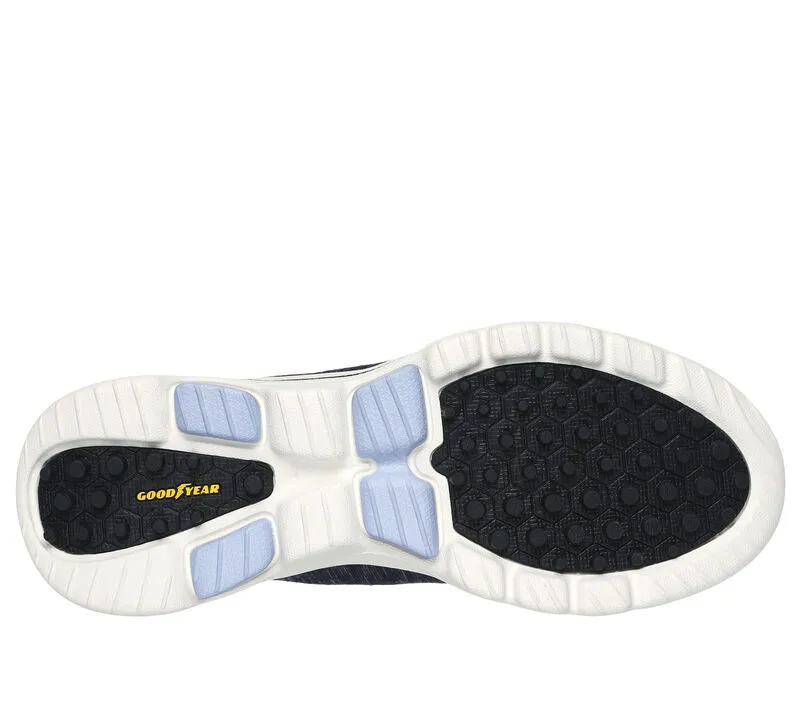 Skechers GO Walk Slip In Golf Shoes-Black/Lavender