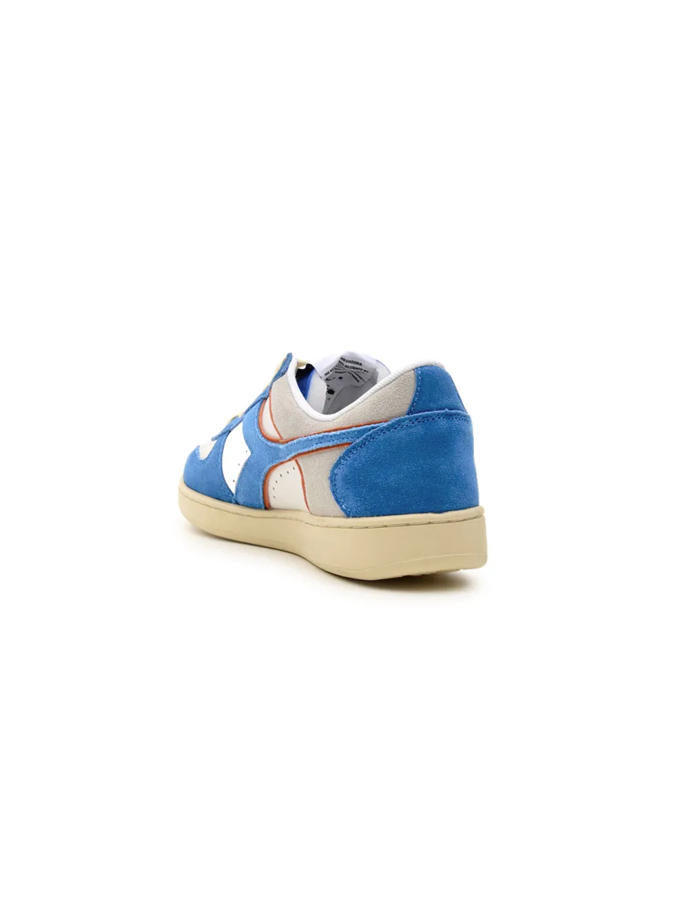 Sneakers Uomo Magic Basket Low Suede Blu