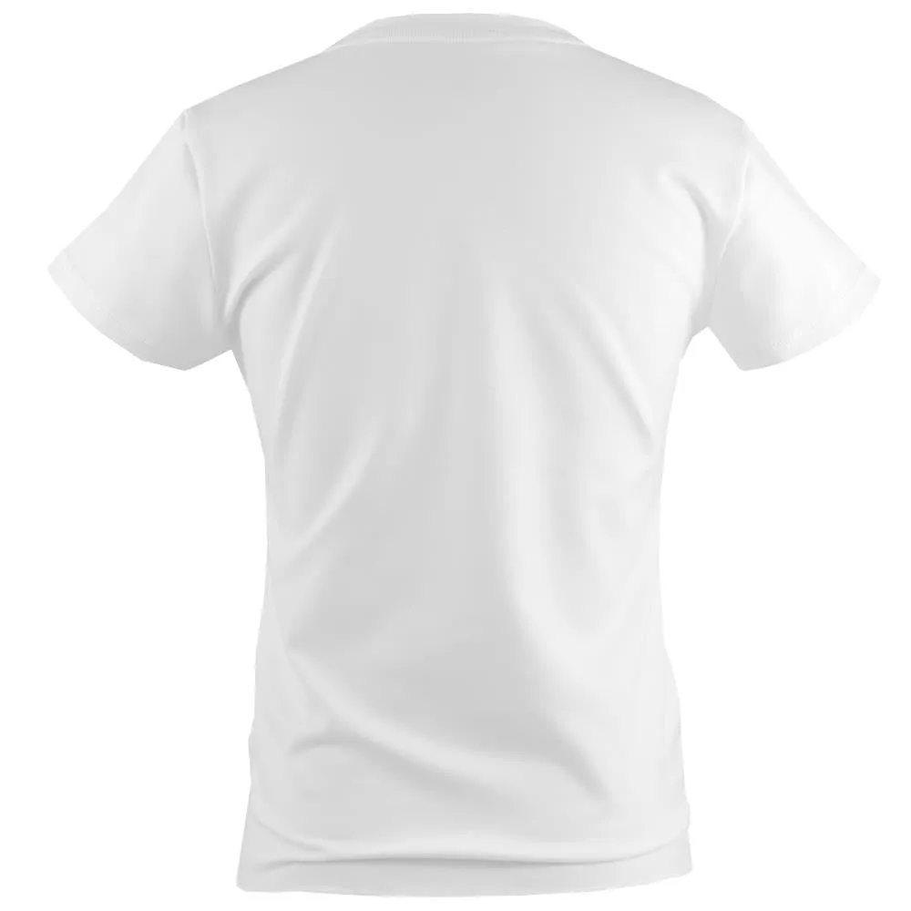 Sofibella Girls UV Colors Short Sleeve Tie Tee - White