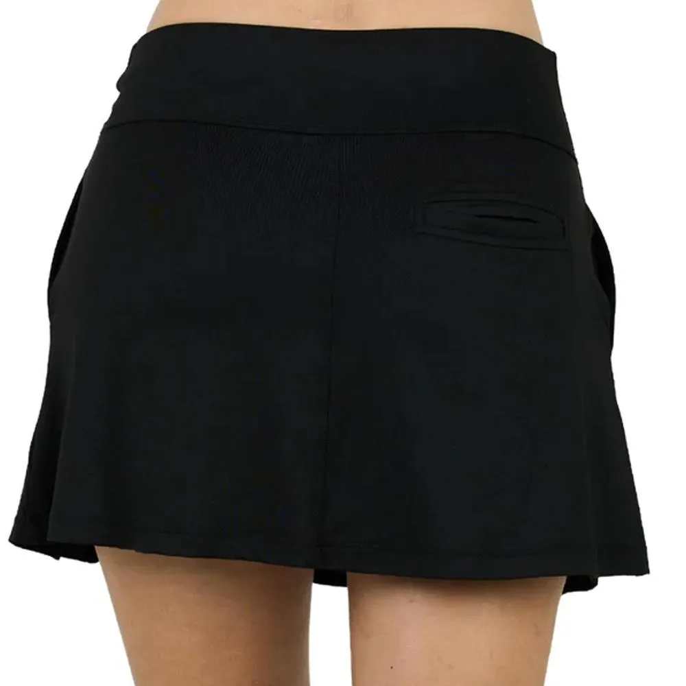 Sofibella Women's Mysterious 16" Skort - Black