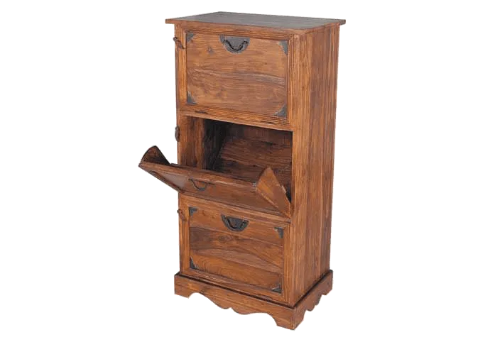 Solid Wood Jaipur Shoes Rack