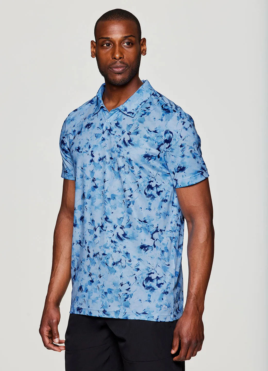 Stay On Course Floral Polo