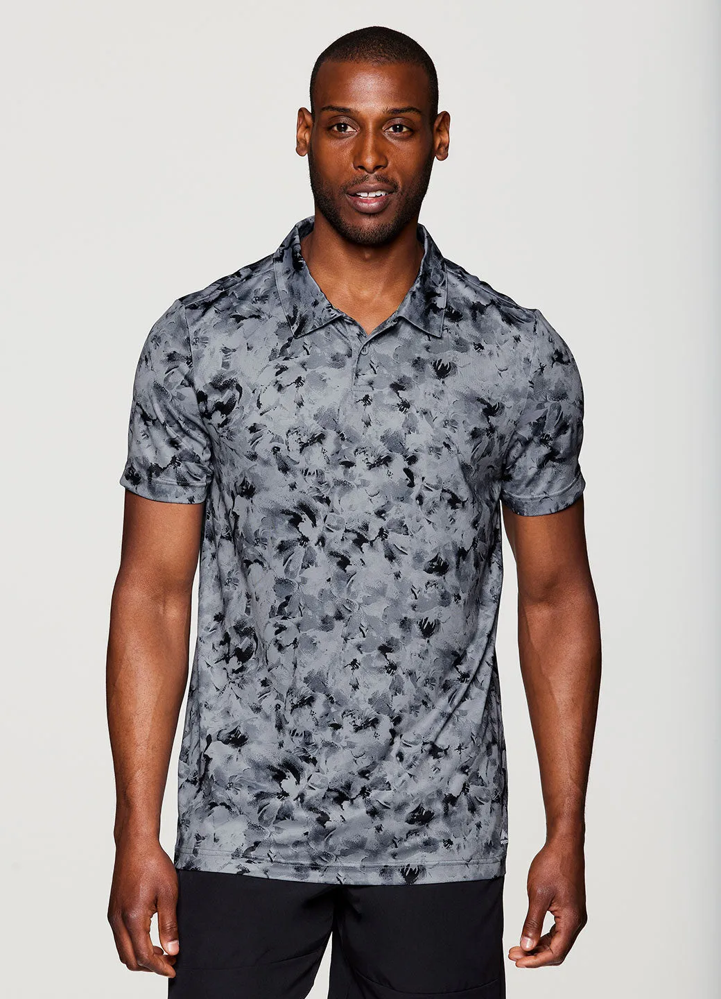 Stay On Course Floral Polo
