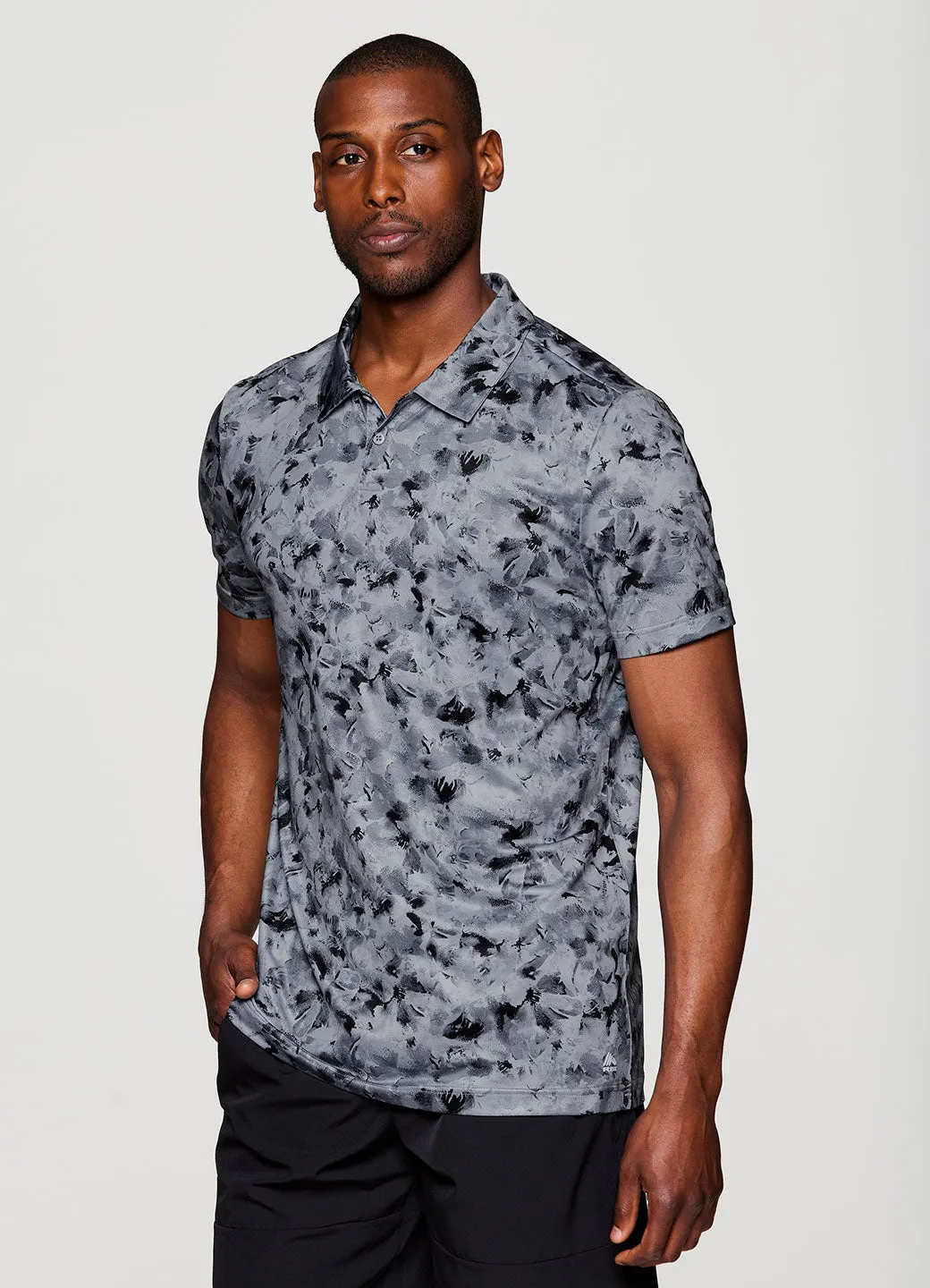 Stay On Course Floral Polo