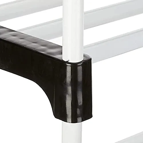 STRONGER STORE Multipurpose portable Plastic rack shoes/books/clothes/toys etc easy to assemble (Plastic 3 shelf Blue)