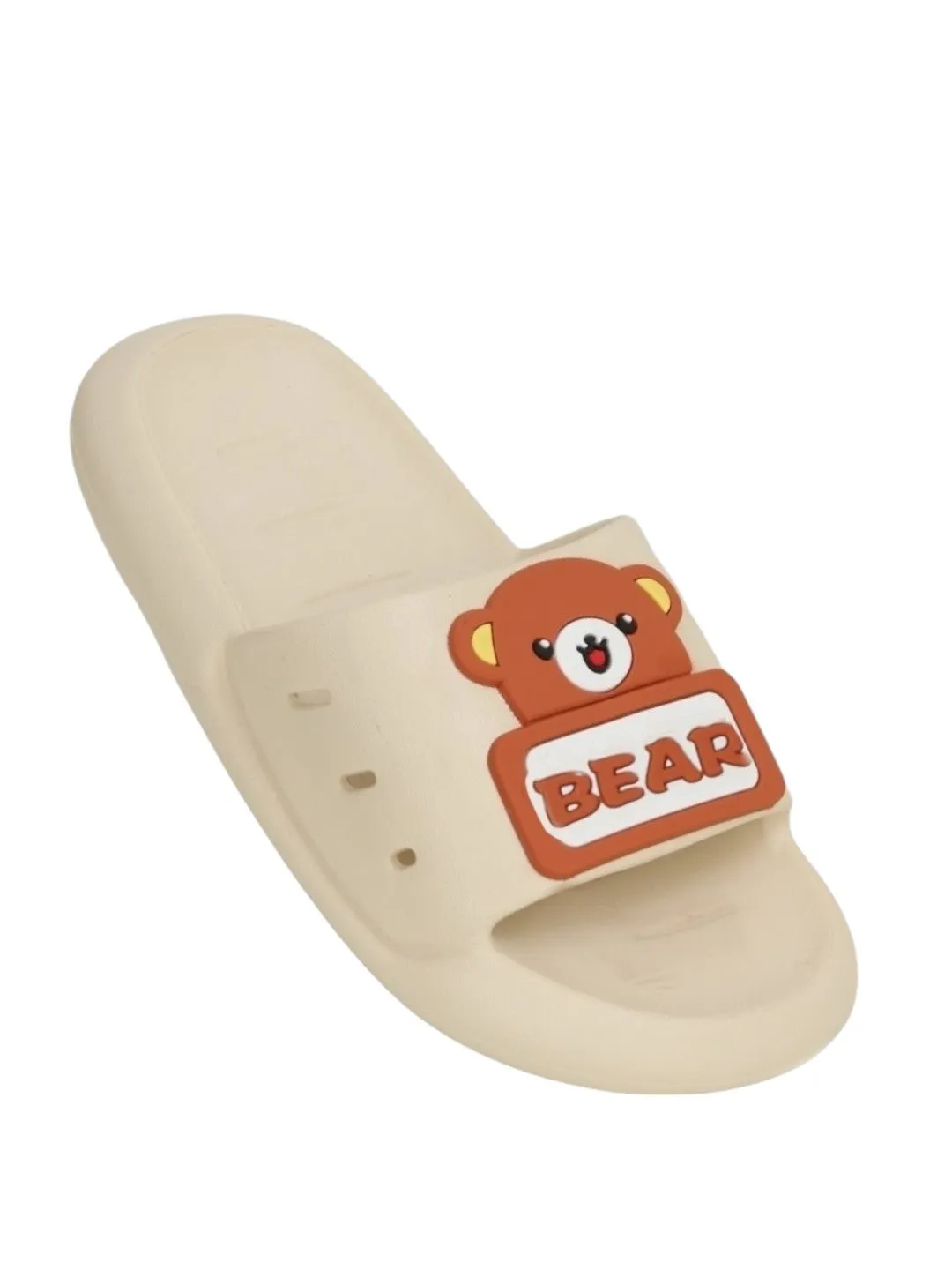 Teddy Bear Applique Slides for Boys