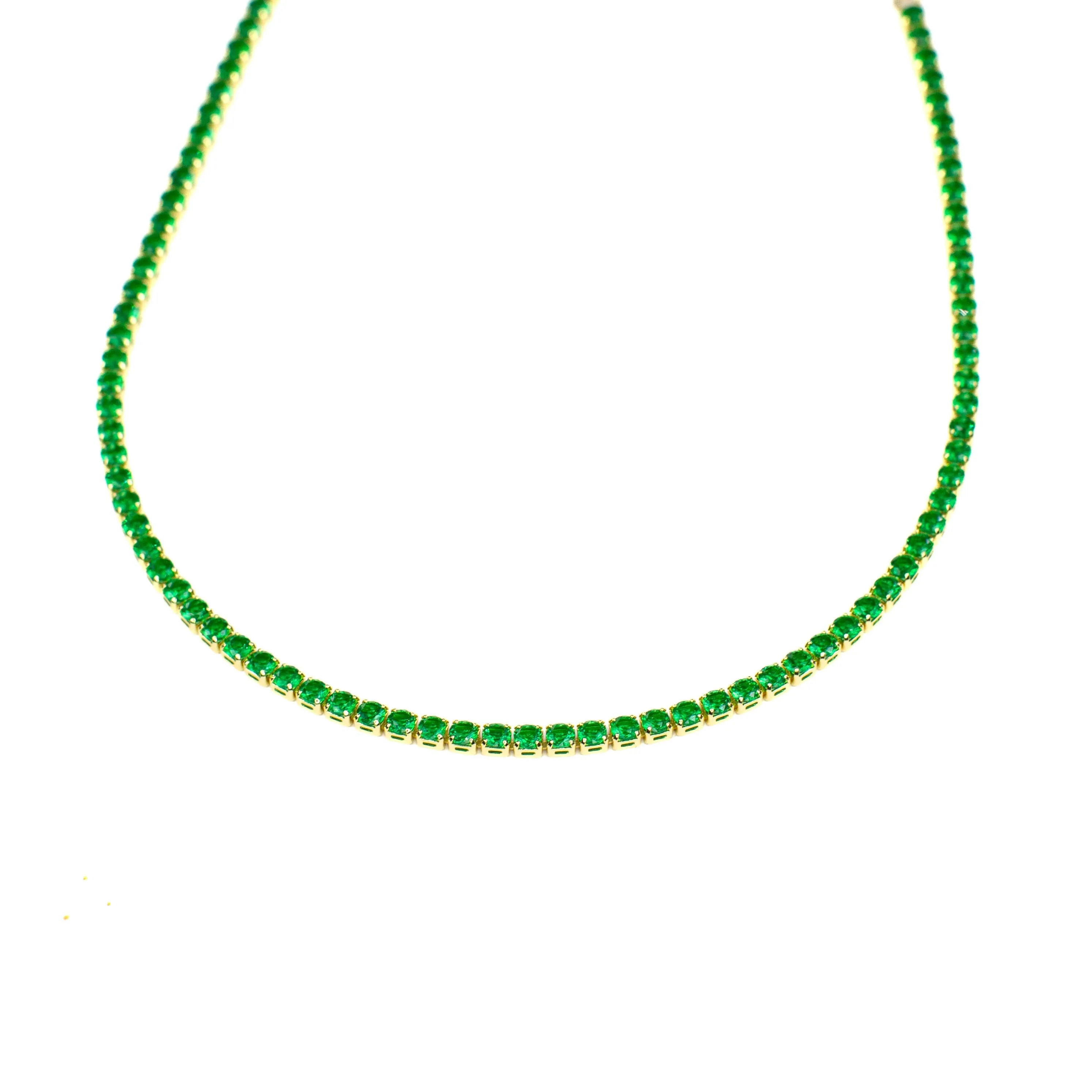 Tennis CZ Necklace