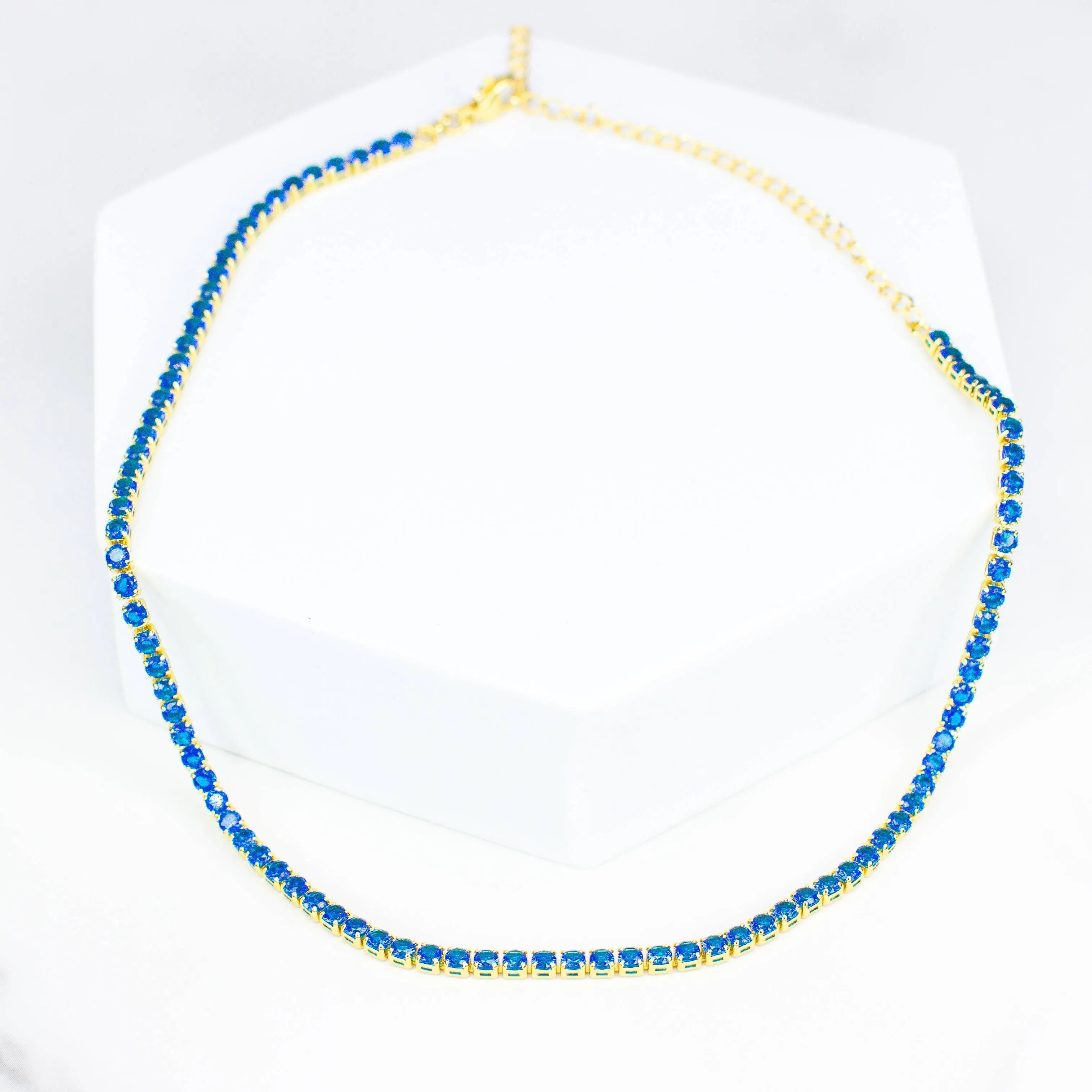 Tennis CZ Necklace