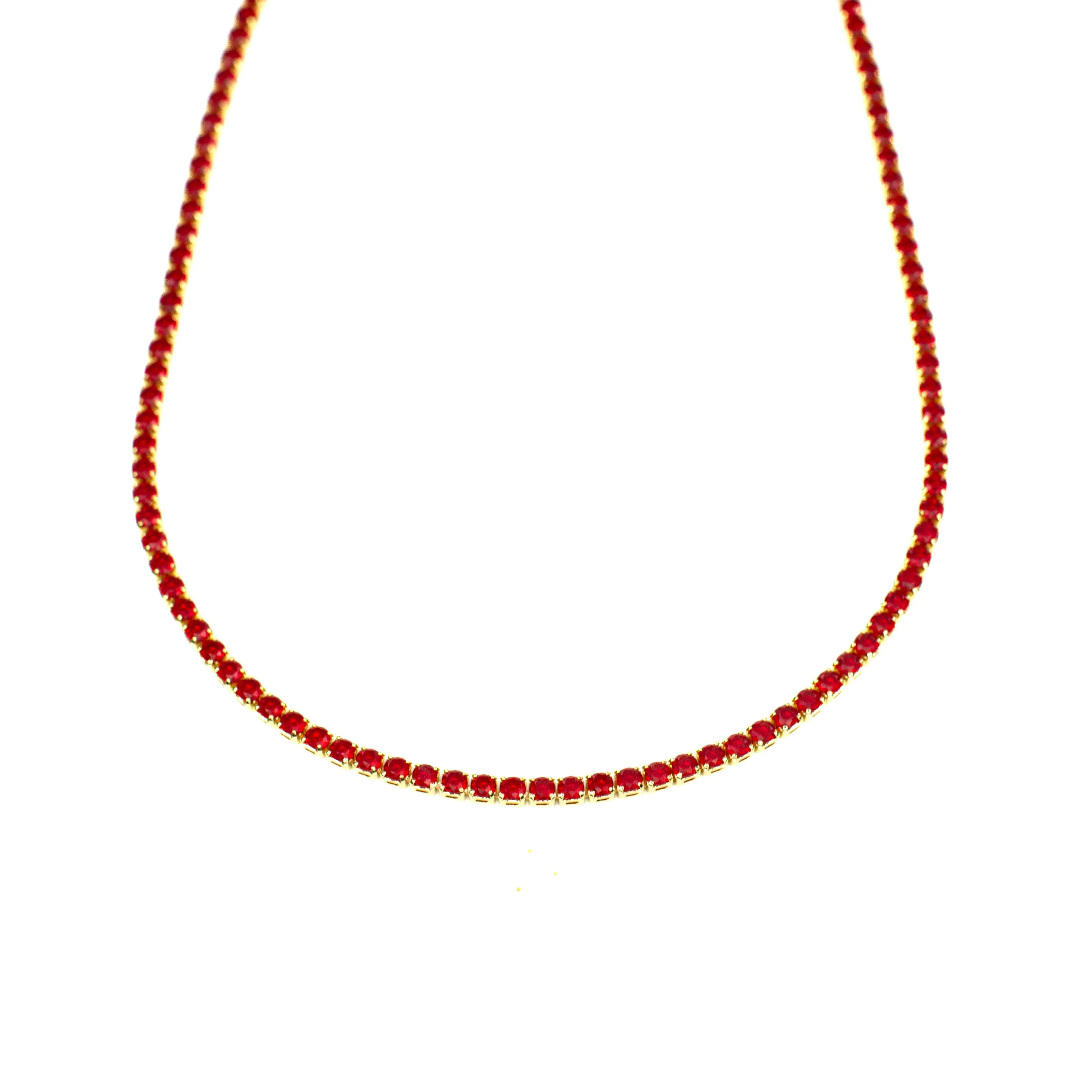 Tennis CZ Necklace
