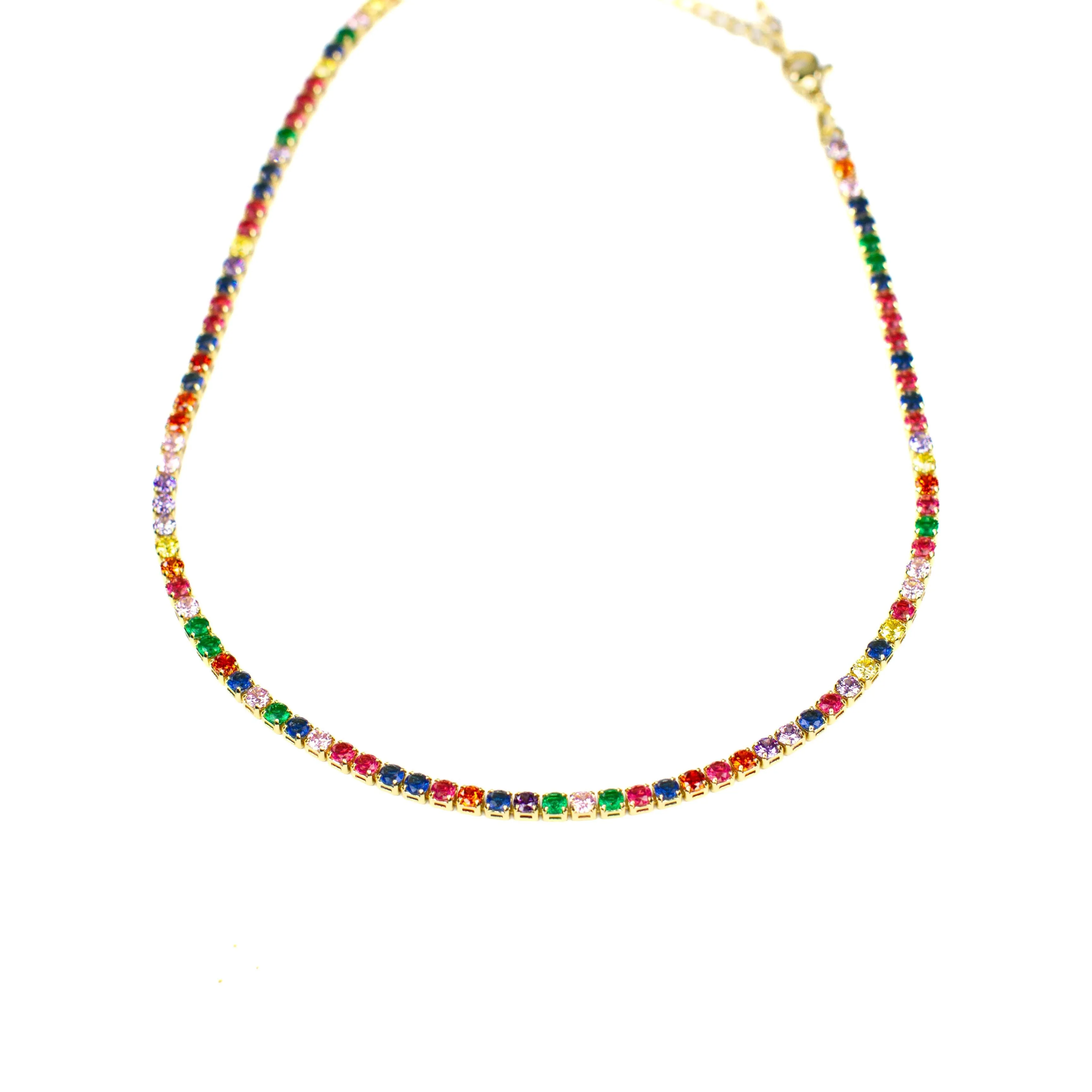 Tennis CZ Necklace