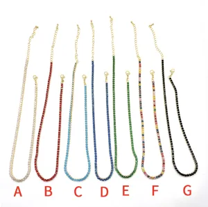 Tennis CZ Necklace