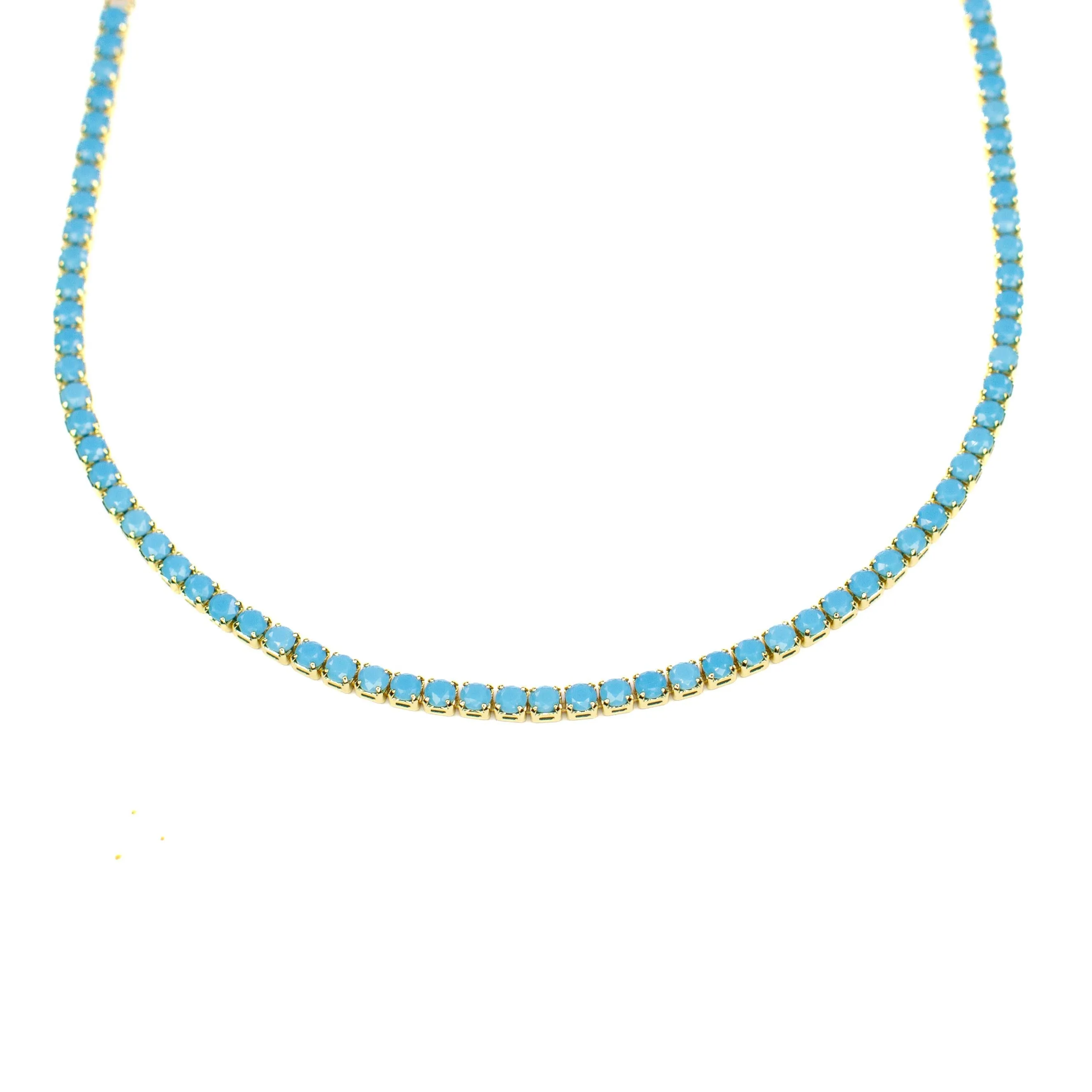 Tennis CZ Necklace