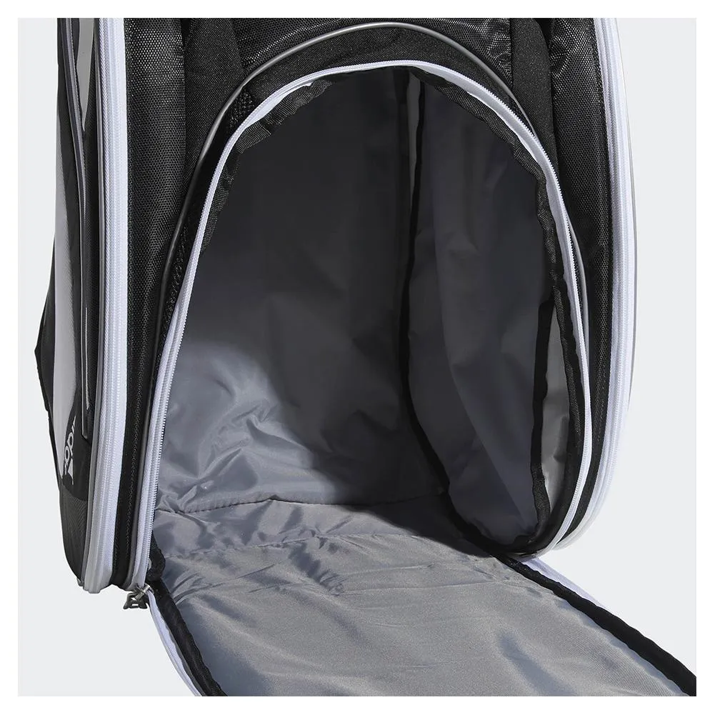 Tour Tennis 12 Racquet Bag Black and White