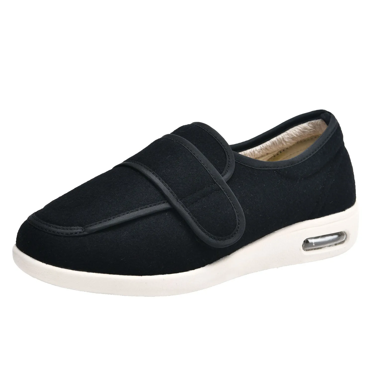 Vanccy Plus Size Wide Diabetic Shoes For Swollen Feet Width Shoes-NW036N