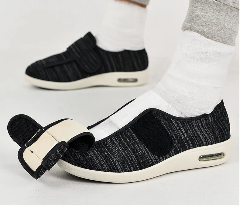 Vanccy Plus Size Wide Diabetic Shoes For Swollen Feet Width Shoes-NW036N