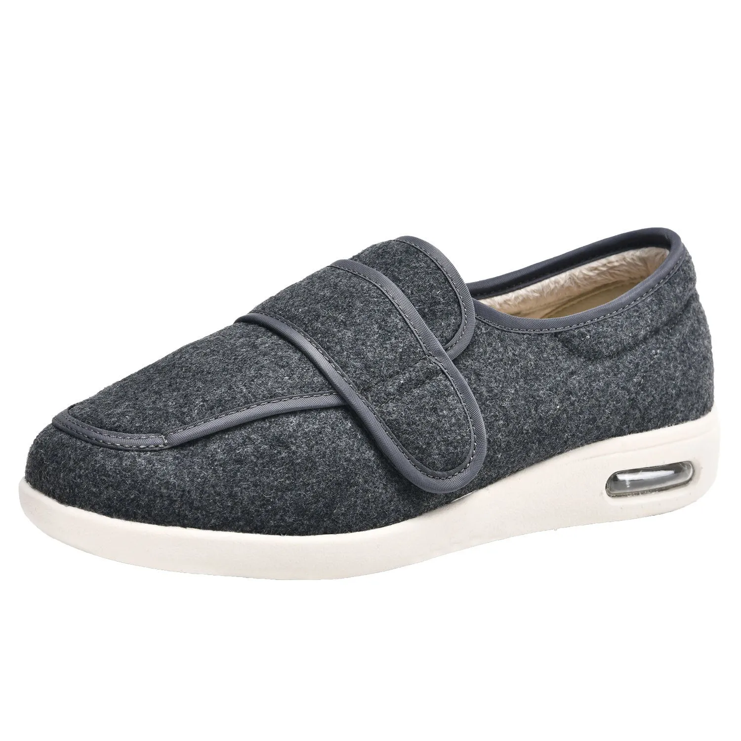 Vanccy Plus Size Wide Diabetic Shoes For Swollen Feet Width Shoes-NW036N