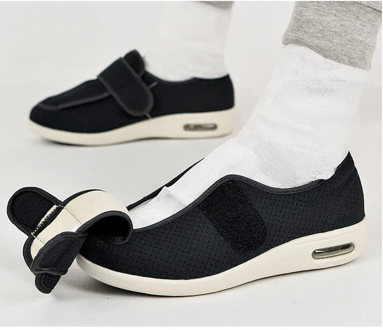 Vanccy Plus Size Wide Diabetic Shoes For Swollen Feet Width Shoes-NW036N