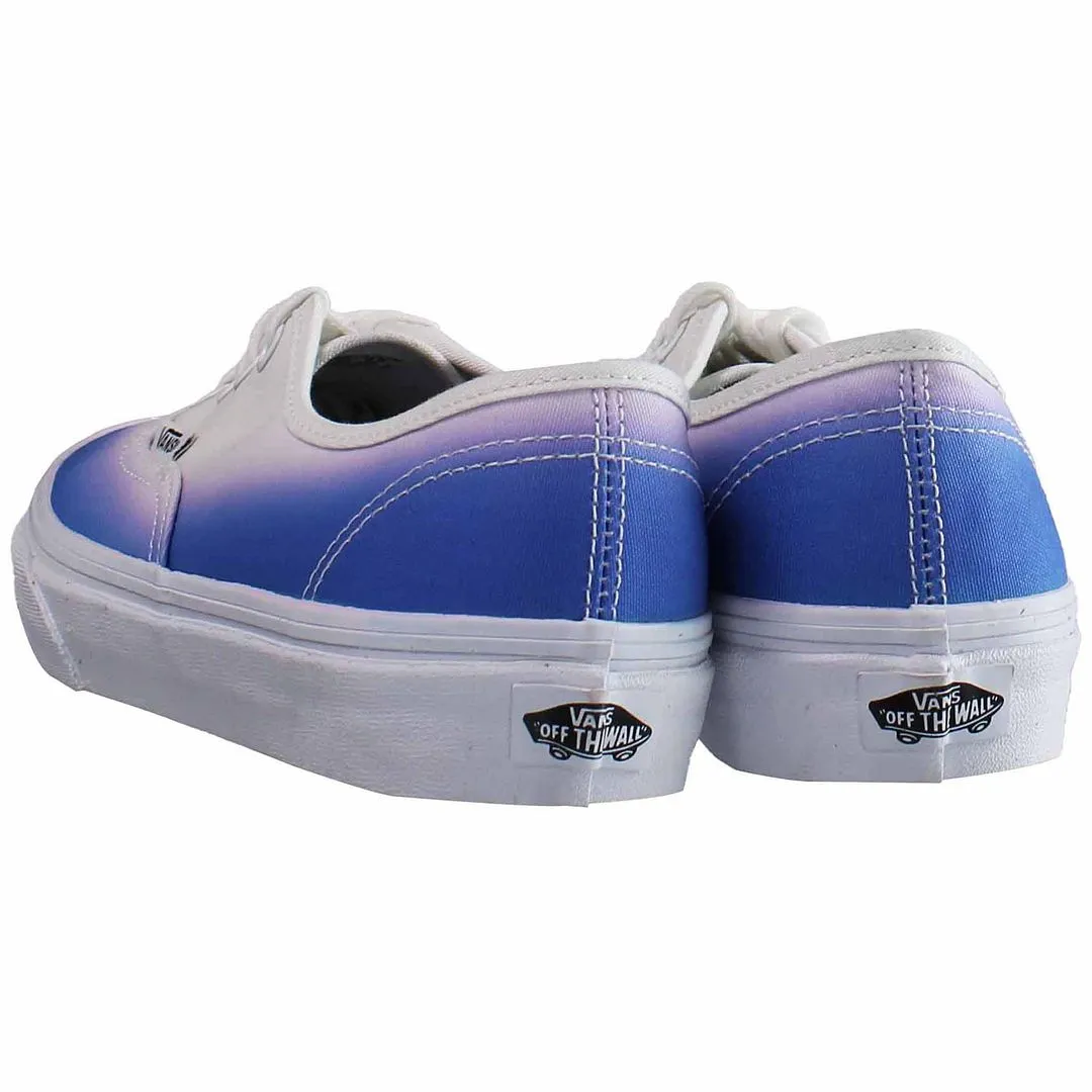 Vans Authentic Mens White/Blue Plimsolls