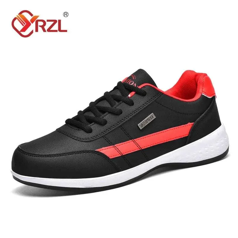 Waterproof Men's Leather Sneakers