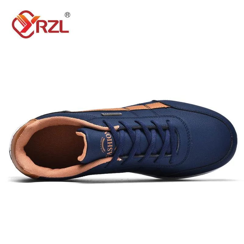 Waterproof Men's Leather Sneakers