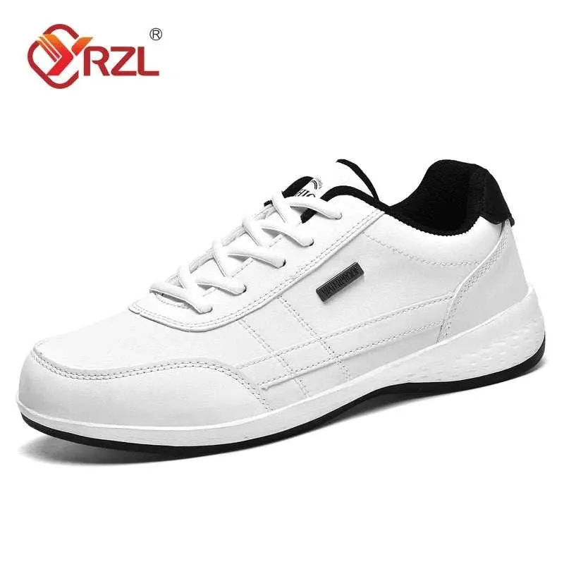 Waterproof Men's Leather Sneakers
