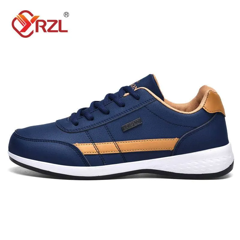 Waterproof Men's Leather Sneakers