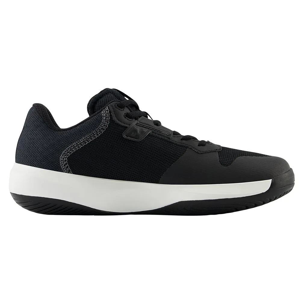 Women's 696v6 D Width Tennis Shoes Black and White