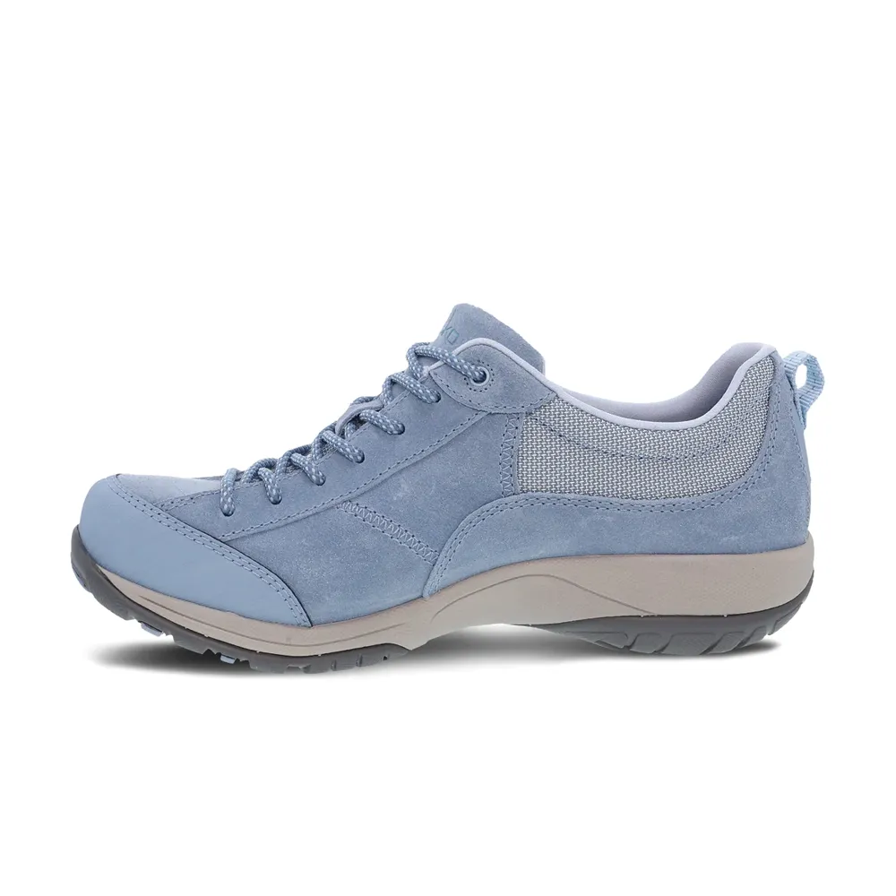 Women's Dansko Paisley Color: Sky Burnished Suede