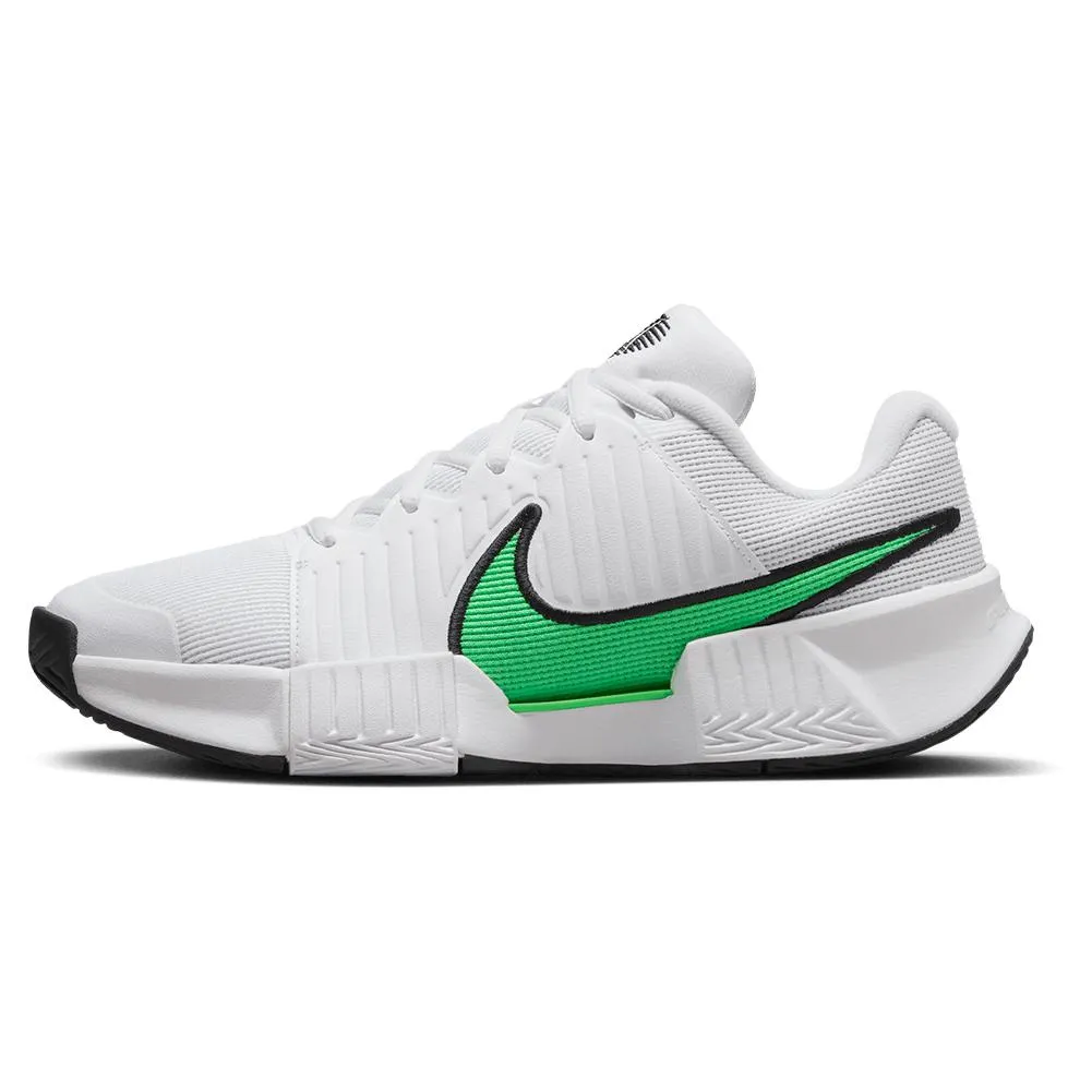 Women's GP Challenge Pro Tennis Shoes White and Poison Green