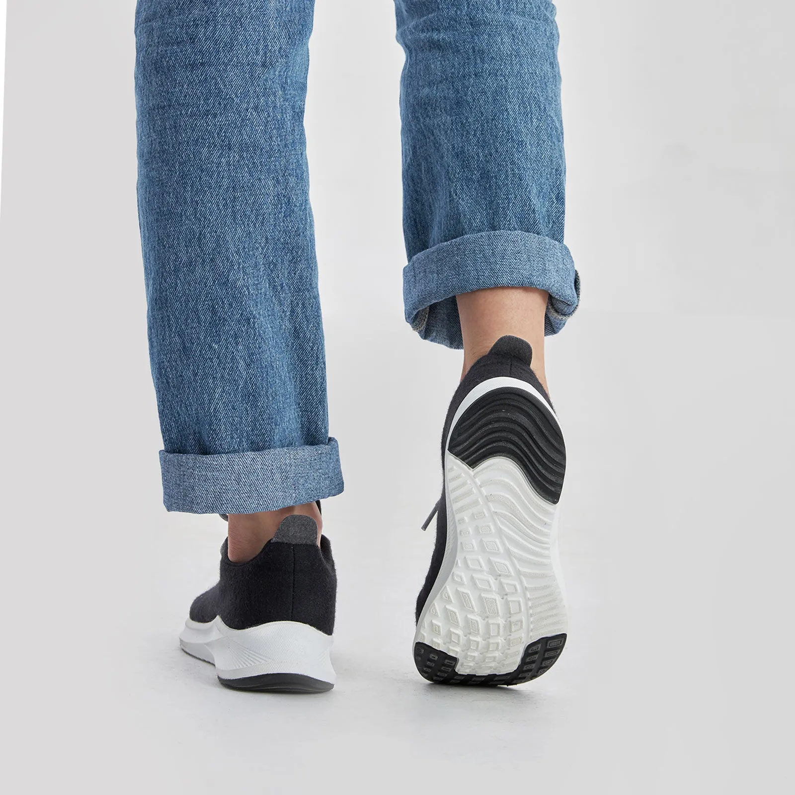 Women’s Merino Lace Up Shoes Dark Grey (U.S. Only)